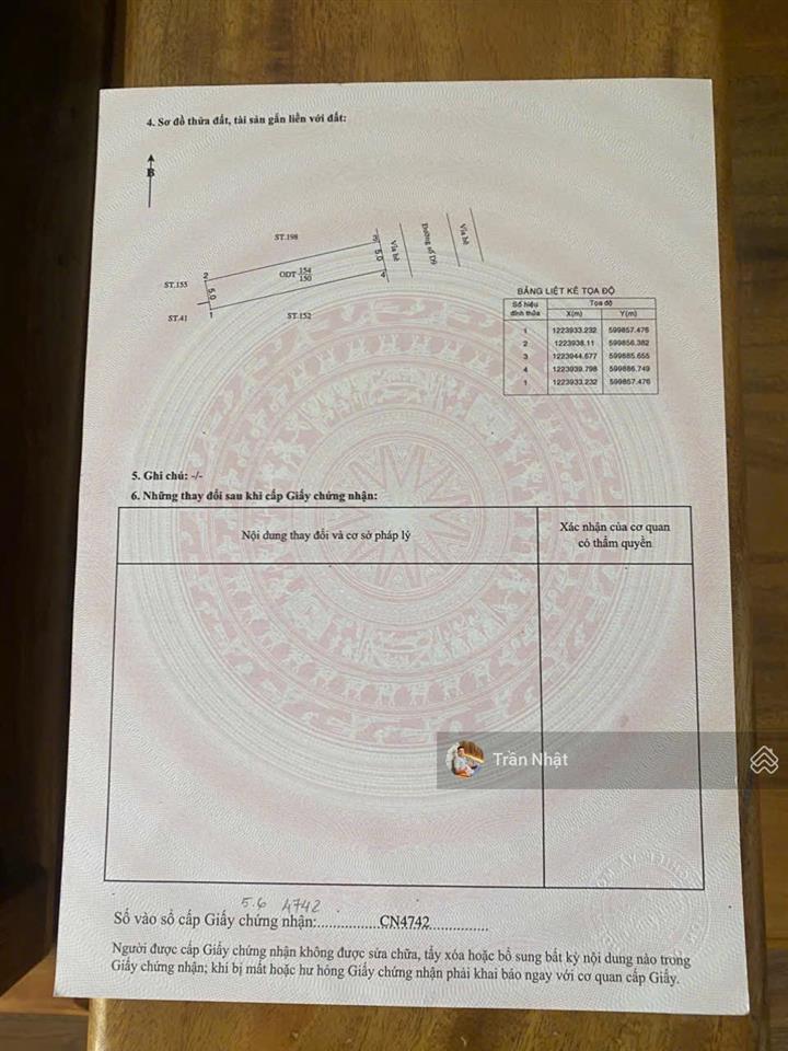 Chính chủ cần bán gấp lô đất mặt tiền đường d9 khu tđc hoà lợi  trung tâm tp mới giá tốt