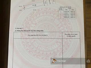 Chính chủ cần bán gấp lô đất mặt tiền đường d9 khu tđc hoà lợi  trung tâm tp mới giá tốt