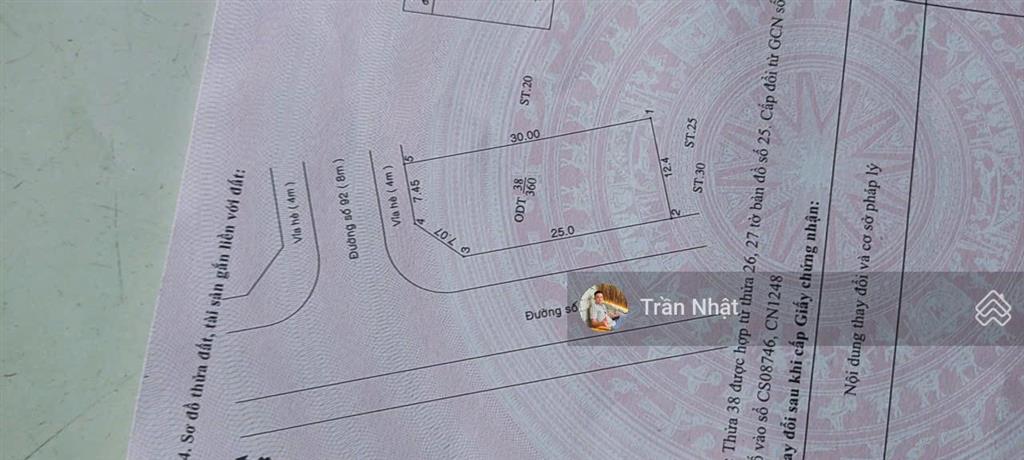 Chính chủ cần bán gấp lô góc 2 mặt tiền siêu đẹp tại trung tâm tp mới giá tốt đầu tư