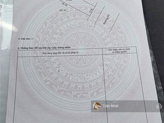 Chính chủ bán gấp lô đất mặt tiền kinh doanh buôn bán siêu đẹp tại đường d3 tđc phú mỹ  tp mới