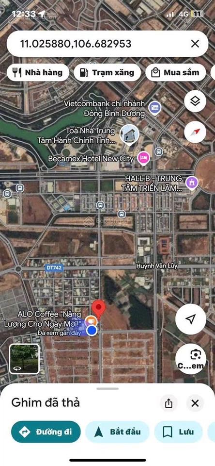 Chính chủ cần bán gấp lô đất mặt tiền đường lê lợi tại trung tâm tp mới bình dương giá tốt