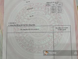 Chính chủ gửi bán gấp lô đất mặt tiền đường phạm hùng khu tđc hoà lợi b giá tốt