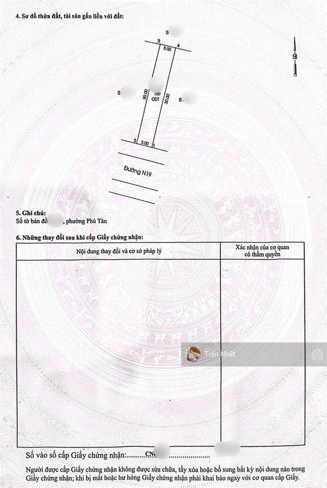 Chính chủ cần bán gấp lô đất mặt tiền đường n19 khu tđc phú mỹ, giá tốt. đang cho thuê 4tr/tháng