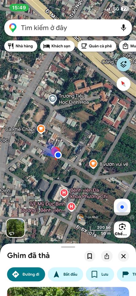 Chính chủ gửi bán gấp lô đất mặt tiền đường đx 080 kế bên bv phương chi và bv1500 giường giá tốt