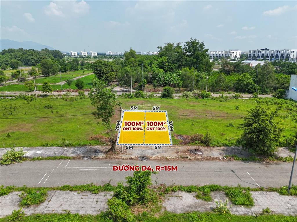 Bán 2 lô liền kề đường d4, tái định cư sonadezi suối nghệ, châu đức. vị trí đẹp sát dự án hữu phước
