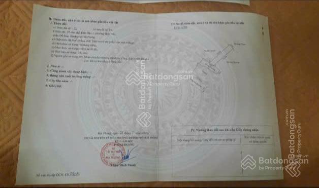 Hàng đẹp cho các nhà đầu tư. bán đất hợp đức  đồ sơn  hải phòng