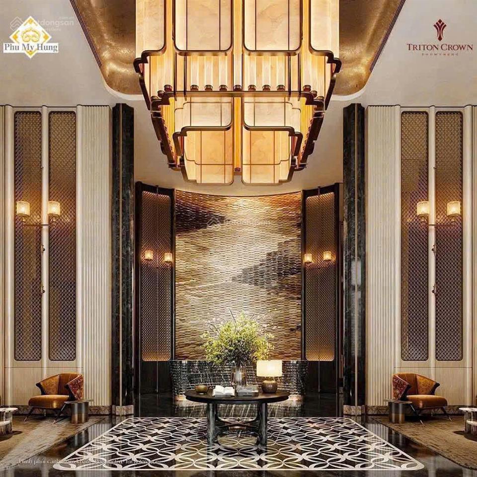 Phú mỹ hưng mở bán triton crown dự án siêu sang ngay tại hồ bán nguyệt. giá chính thức cđt