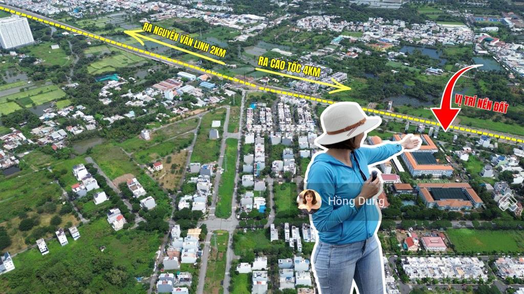 Bán đất đường song hành quốc lộ 50, nền rất đẹp, thuận tiện đi lại, đầu tư tốt, 90m2, chỉ 8 tỷ