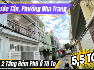 Nhà ngay trung tâm nha trang, quốc tuấn ( phước tân cũ ) p. nha trang | 2 tầng  chuẩn sổ hoàn công