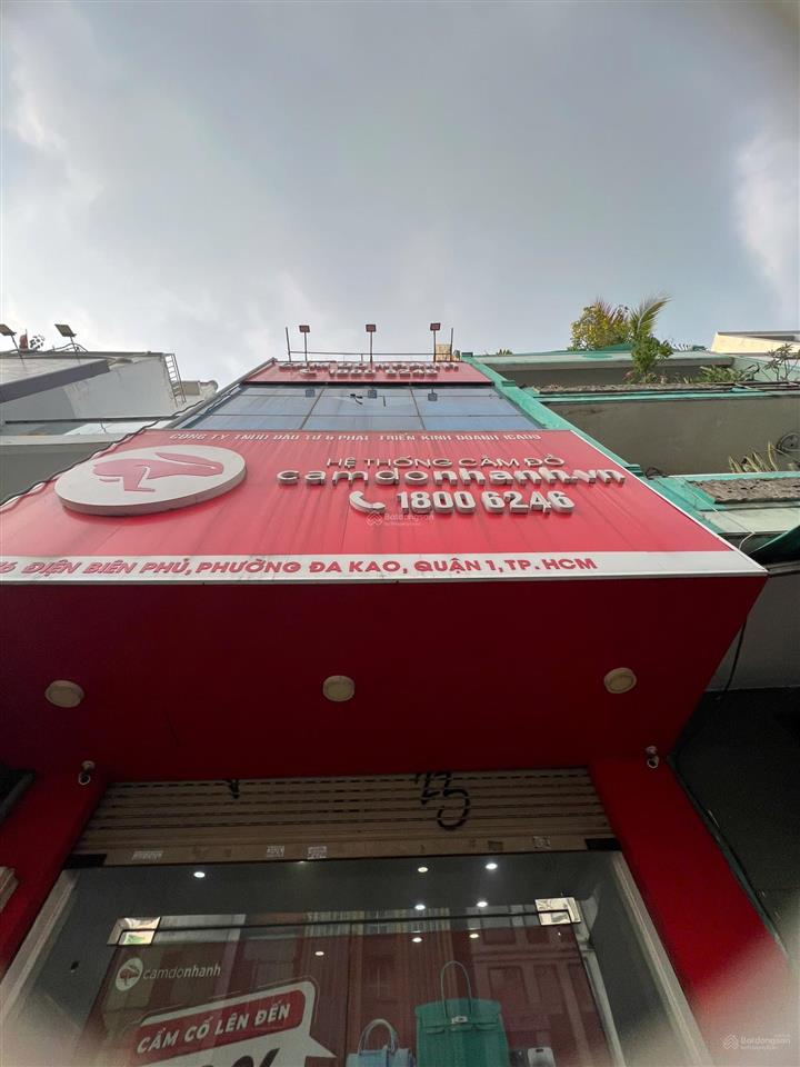 Bán nhanh nhà mặt tiền điện biên phủ chỉ 13,9 tỷ trung tâm quận 1