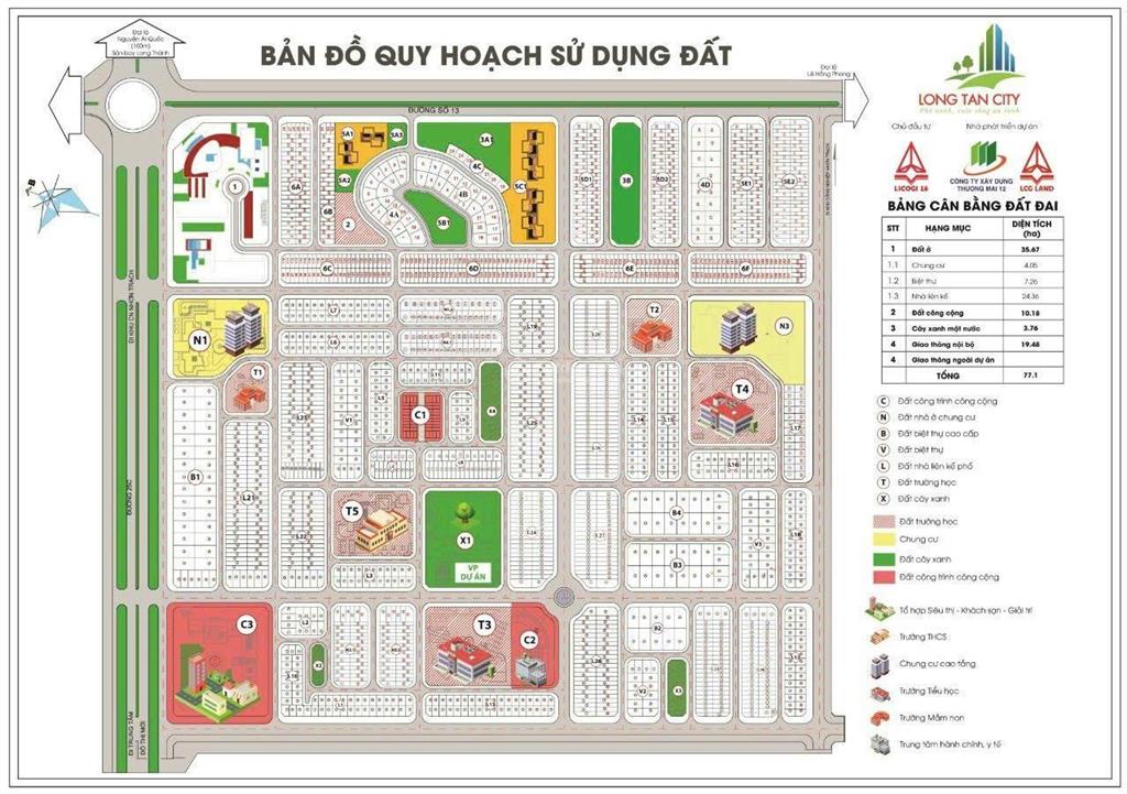 Bán lô góc 185m2 đường 30 và 35m khu dân cư long tân city mặt tiền 25c.  0938 903 ***