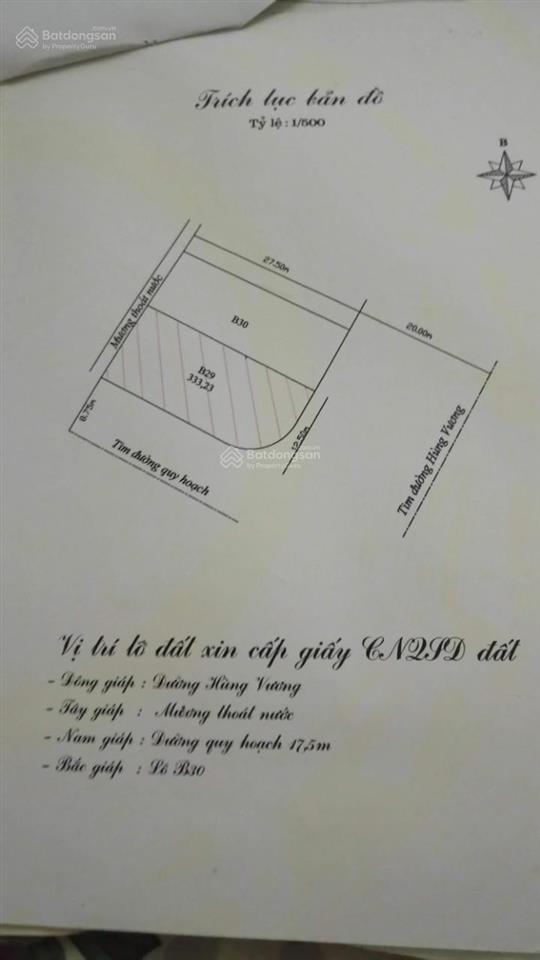 Đất 2 mt rất đẹp trung tâm đại lộ hùng vương