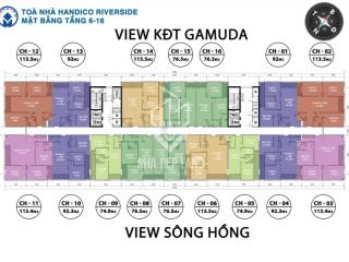 Mở bán tòa thương mại dự án x2 trần phú (handico riverside).  0971 717 ***