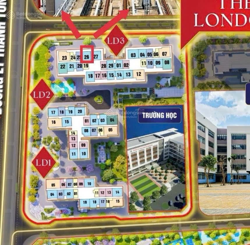 Cắt lỗ 400 triệu căn 2pn2vs  view thoáng đẹp  hướng mát