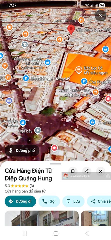 Bán nhà sát chợ phan thiết  mặt tiền nguyễn huệ  nở hậu