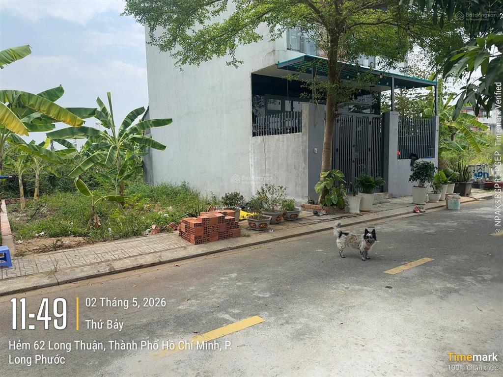 Bán lô đất đẹp view sông tắc, gần vinhomes  đường long thuận  p trường thạnh  tp thủ đức
