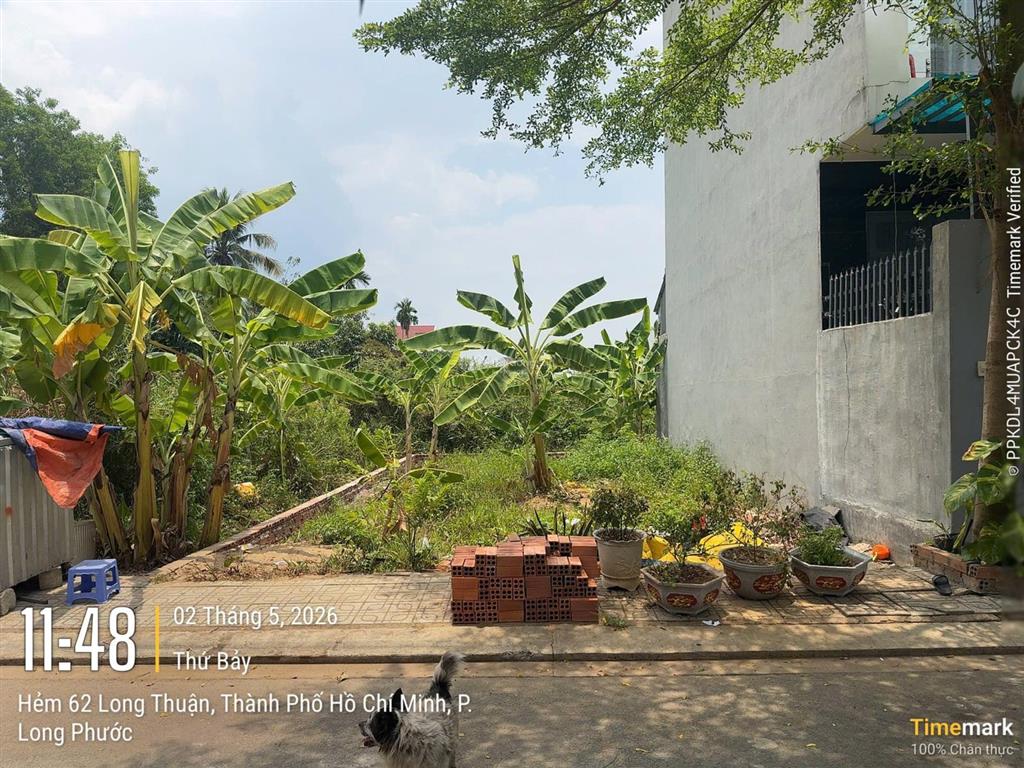 Bán lô đất đẹp view sông tắc, gần vinhomes  đường long thuận  p trường thạnh  tp thủ đức
