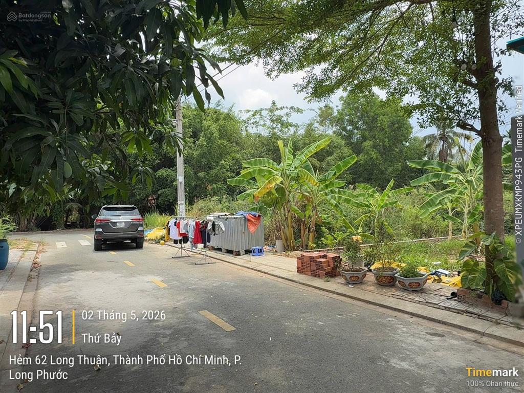 Bán lô đất đẹp view sông tắc, gần vinhomes  đường long thuận  p trường thạnh  tp thủ đức