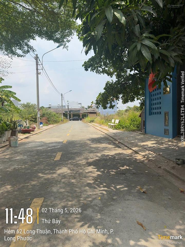 Bán lô đất đẹp view sông tắc, gần vinhomes  đường long thuận  p trường thạnh  tp thủ đức