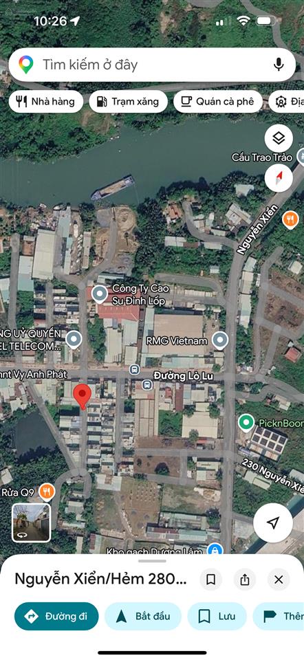 Bán lô đất đẹp ngang 8 ngay ngã 3 lò lu nguyễn xiển