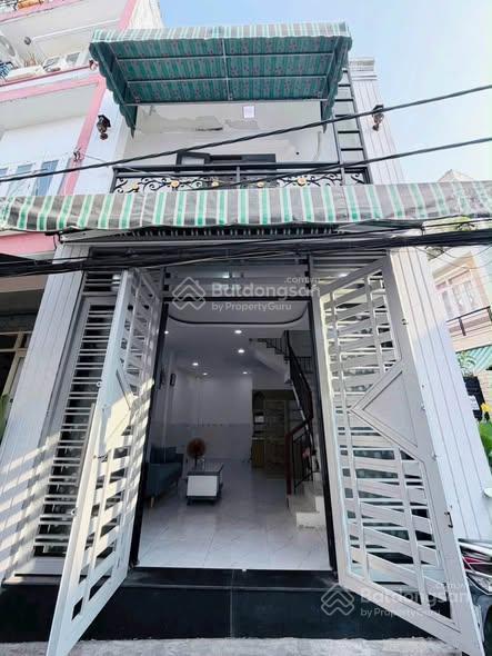 Nhà mới ở liền trệt lầu 4,4 x 8,2 pn 2wc sổ hồng riêng kdc hiên hữu