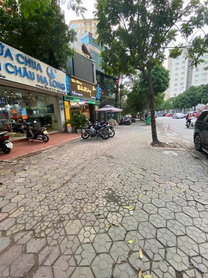 Bán toà văn phòng mặt phố vũ phạm hàm trung hoà. diện tích 110m2 thang máy mặt tiền 7m. giá 108 tỷ