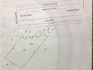 Bán 1083m2 đất mặt tiền đường lê hồng phong (cách cụm khu công nghiệp trà nóc 500m)