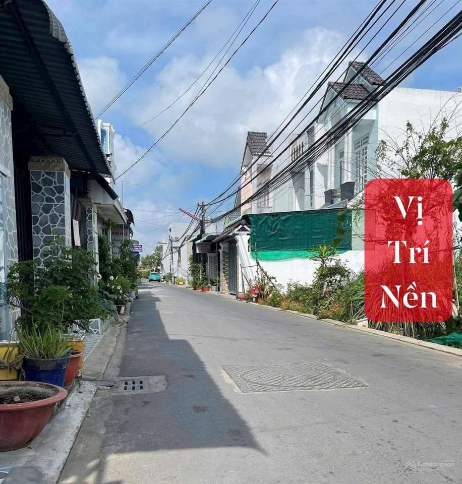 Nền ( 5*24) hẻm 6 trần vĩnh kiết  an bình  ninh kiều cần thơ