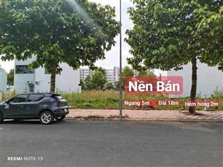 Nền khu dân cư hồng loan ( có o2 hẻm kỹ thuật)