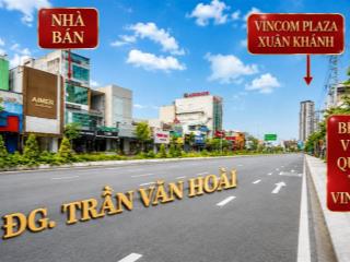 Nhà 4 tầng mặt tiền đường trần văn hoài (đối diện bv quốc tế vinmec)