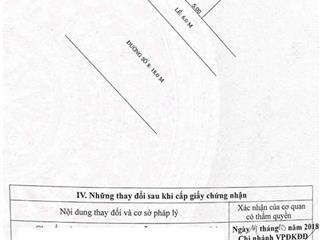 Nền (5*20) mặt tiền lộ 30m  khu dân cư nông thổ sản