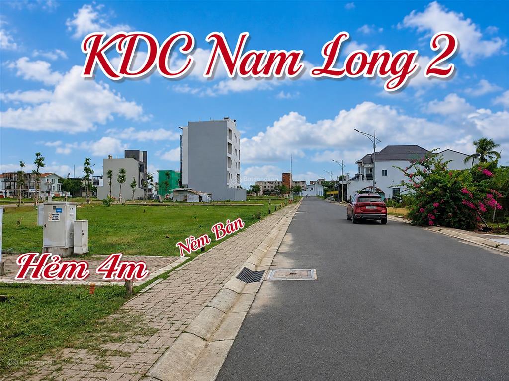 Nền khu dân cư nam long 2 cần thơ
