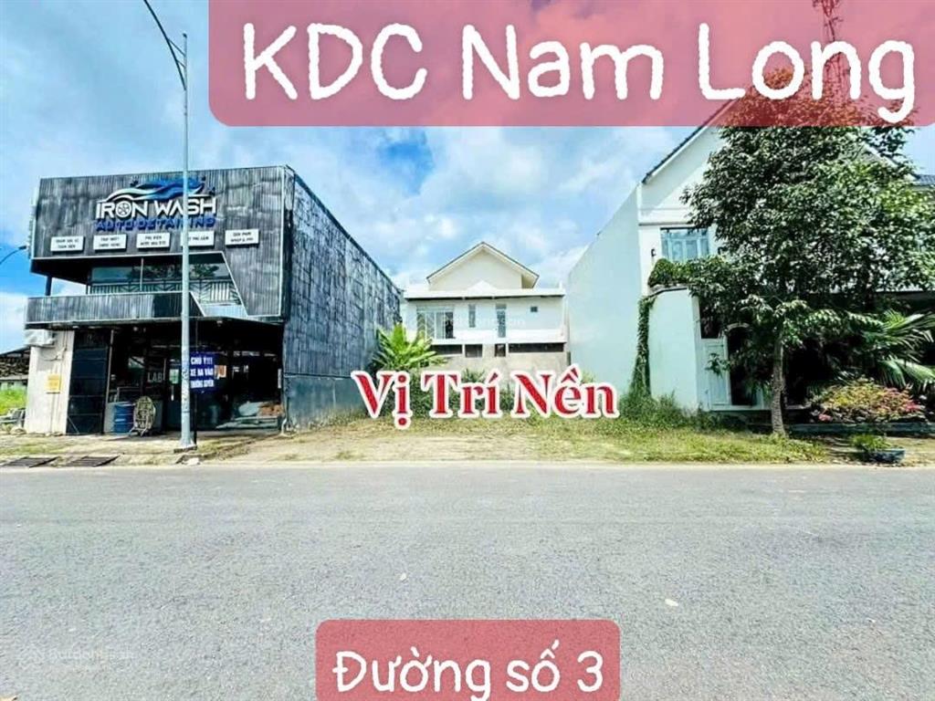 Nền 200m2 khu dân cư nam long cần thơ