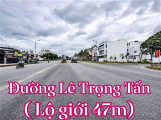 Nền (5,7*18)m mặt tiền đường lê trọng tấn