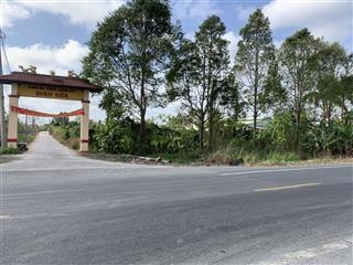 Đất nền góc 2 mặt tiền siêu đẹp có 102 quốc lộ 61c, dt 40m x 80m gần cây tuyến vành đai phía tây