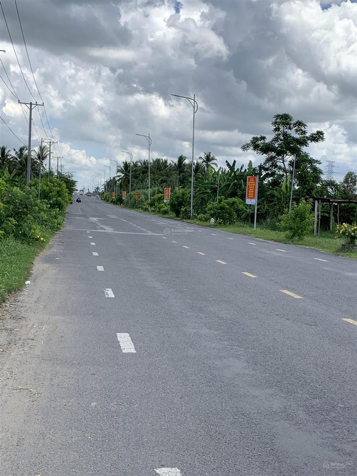 Bán đất đường nối cầu vàm xáng giữa quốc lộ 61c và đường nguyễn văn cừ nối dài qua trung tâm tpct