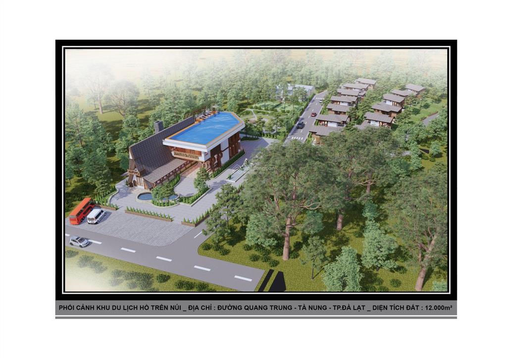 Siêu quỹ đất hơn 1,2ha, mặt tiền đường phường cam ly  đà lạt