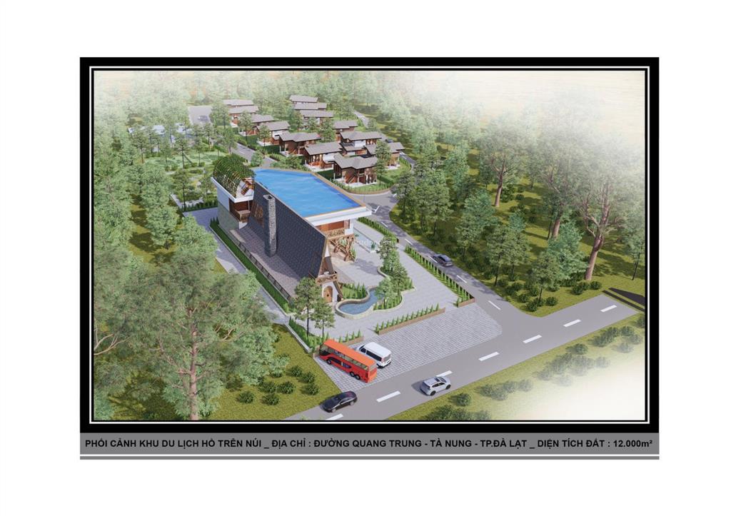 Siêu quỹ đất hơn 1,2ha, mặt tiền đường phường cam ly  đà lạt