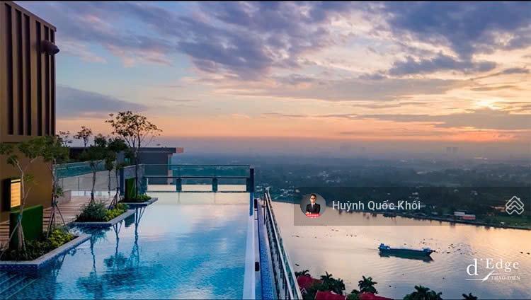 Cho thuê 4pn d'edge thảo điền. trực diện sông sài gòn. thang máy riêng.