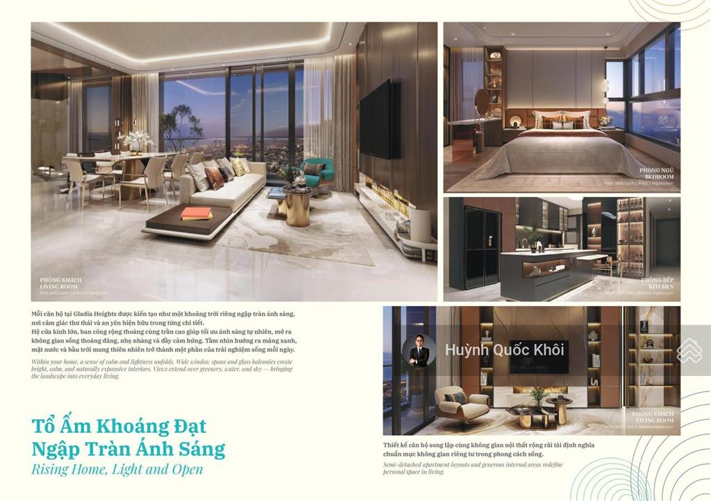 Gladia heights giá rumor & chính sách chính thức đã lộ diện
