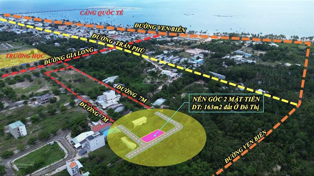 Xuất hiện hàng hiếm lô góc liền kề dự án khu đô thị bắc dương đông phú quốc