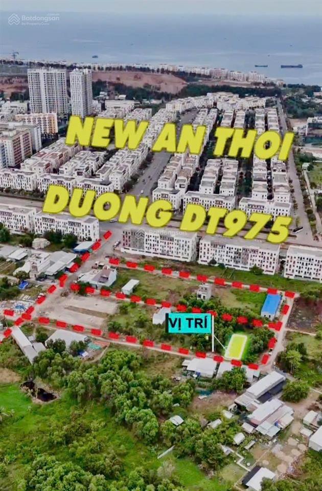 Bán lô đất liền kề tái định cư an thới  phú quốc