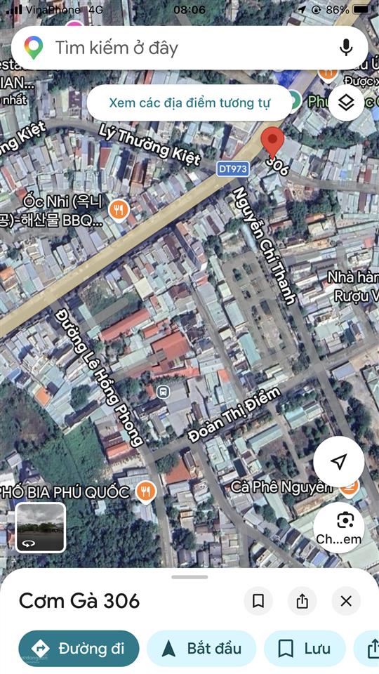 Nhà hẻm 306 nguyễn trung trực, full thổ, chính chủ