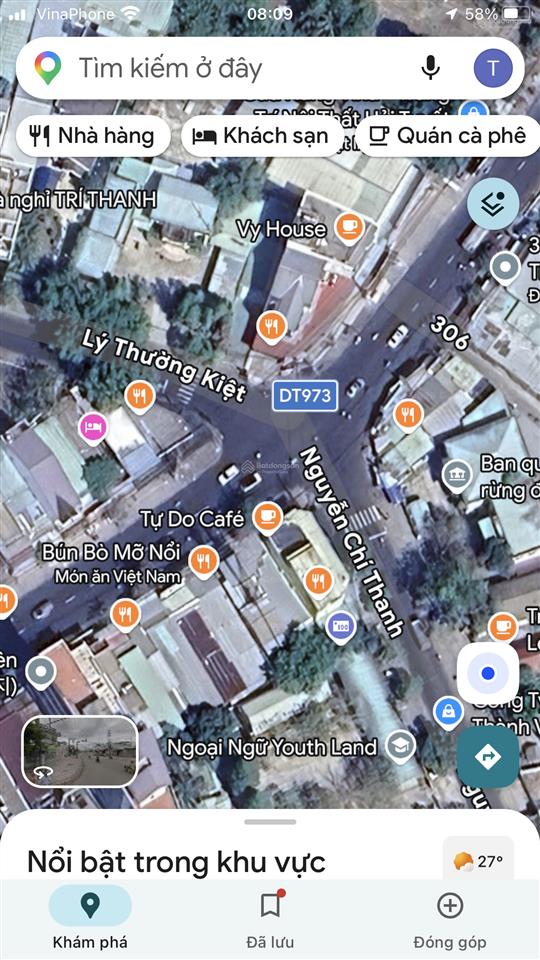 Nhà hẻm 306 nguyễn trung trực, full thổ, chính chủ
