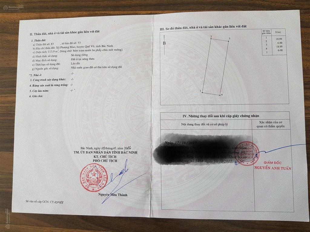 Cần bán gấp liền kề lô góc 2 mặt tiền khu đô thị quế võ