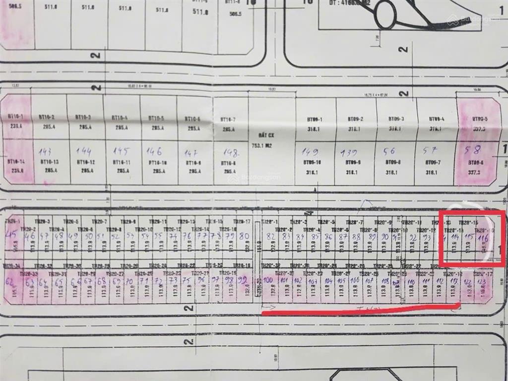 Chính chủ cần bán liền kề khu đô thị mới quế võ, giá 4x tr/m2
