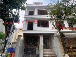 Bán nhà thô 3 tầng 1 tầng hầm 124m2 đường thanh niên kđt đại dương, tp bắc ninh