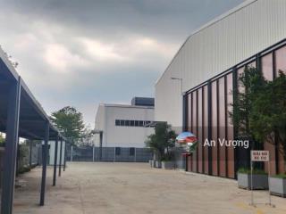 Cho thuê kho xưởng 12.000m2 tại lương sơn, hòa bình. ngăn nhỏ theo yêu cầu.