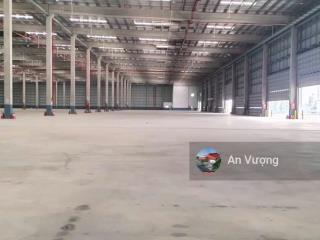 Cho thuê kho tiêu chuẩn logistics tại mỹ hào, hưng yên. dt lên đến 12.000m²