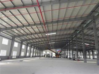 Cho thuê kho xưởng tại thường tín, hà nội. dt 5500m2